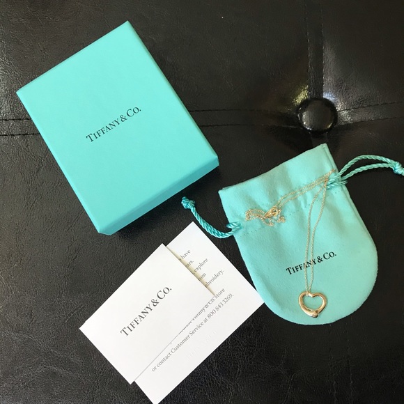 Tiffany & Co Elsa Peretti heart necklace - Picture 2 of 4